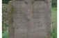 The remaining tombstones of the Monastyryska Old Jewish cemetery.  ©Guillaume Ribot/Yahad - In Unum